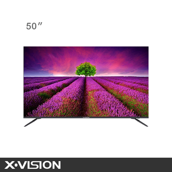 تلویزیون ال ای دی هوشمند ایکس ویژن مدل 50XCU695 سایز 50 اینچ